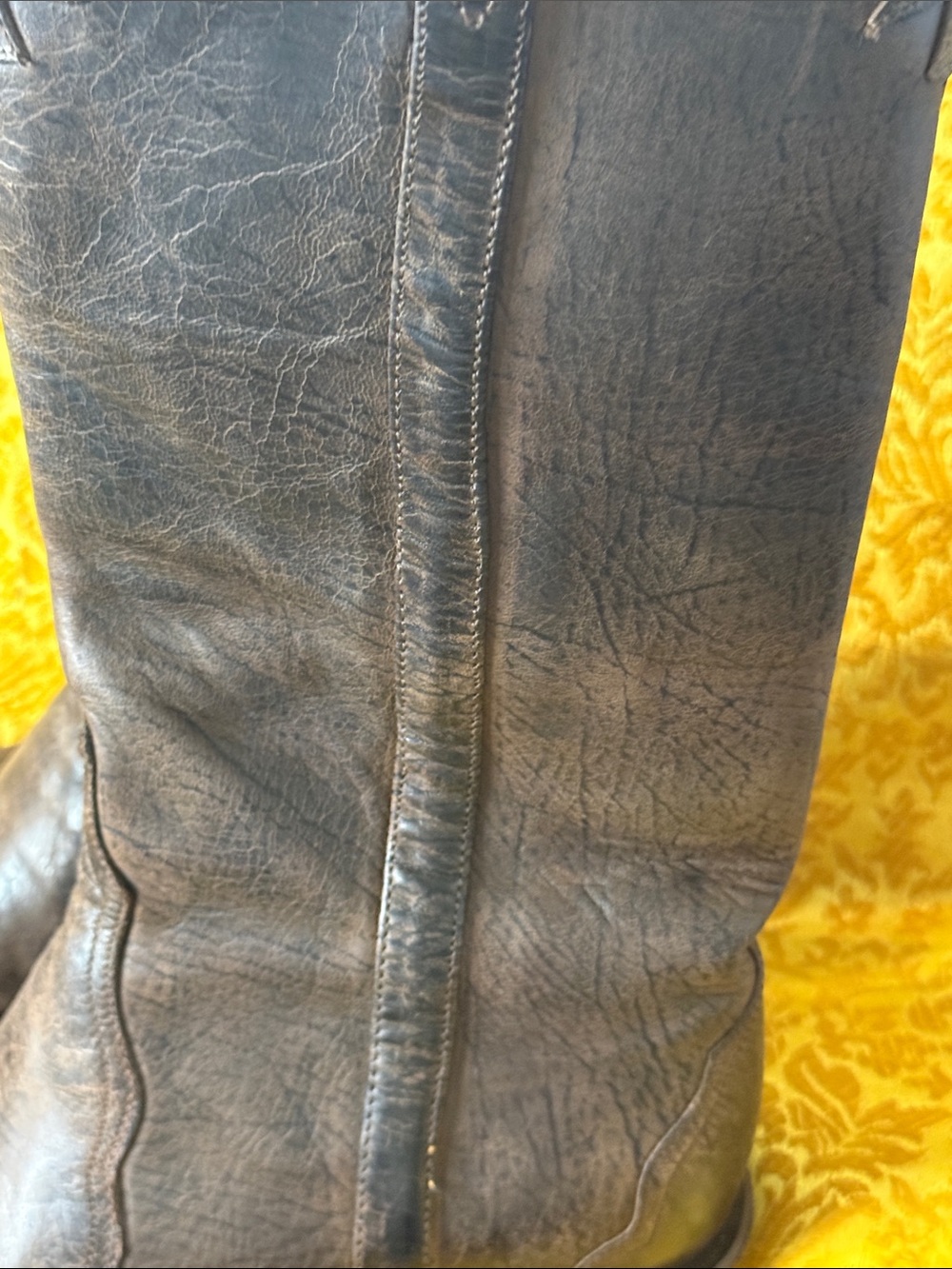 Lucchese Brown Leather Women’s Western Heeled Boots - Picture 10 of 10